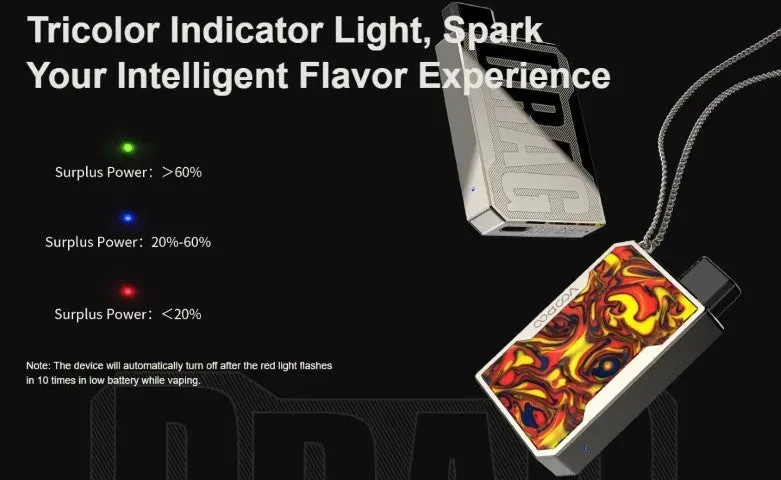 Voopoo Drag Nano Pod Vape Kit & 4 FREE Pods
