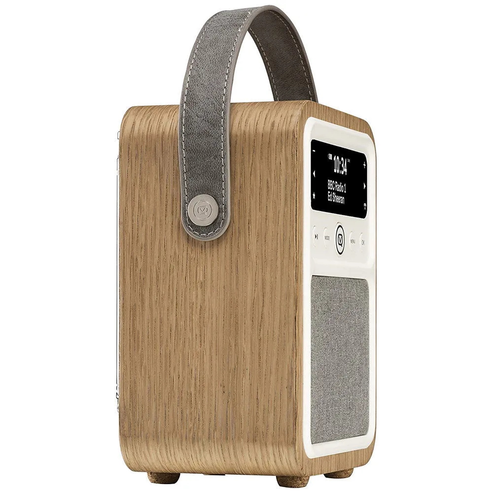 VQ Monty DAB  FM Radio Bluetooth Speaker & Alarm Clock (Oak)
