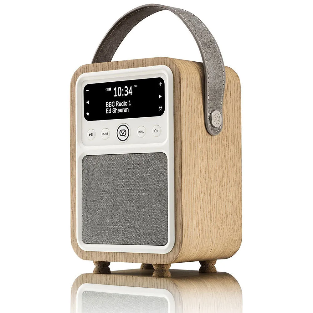 VQ Monty DAB  FM Radio Bluetooth Speaker & Alarm Clock (Oak)