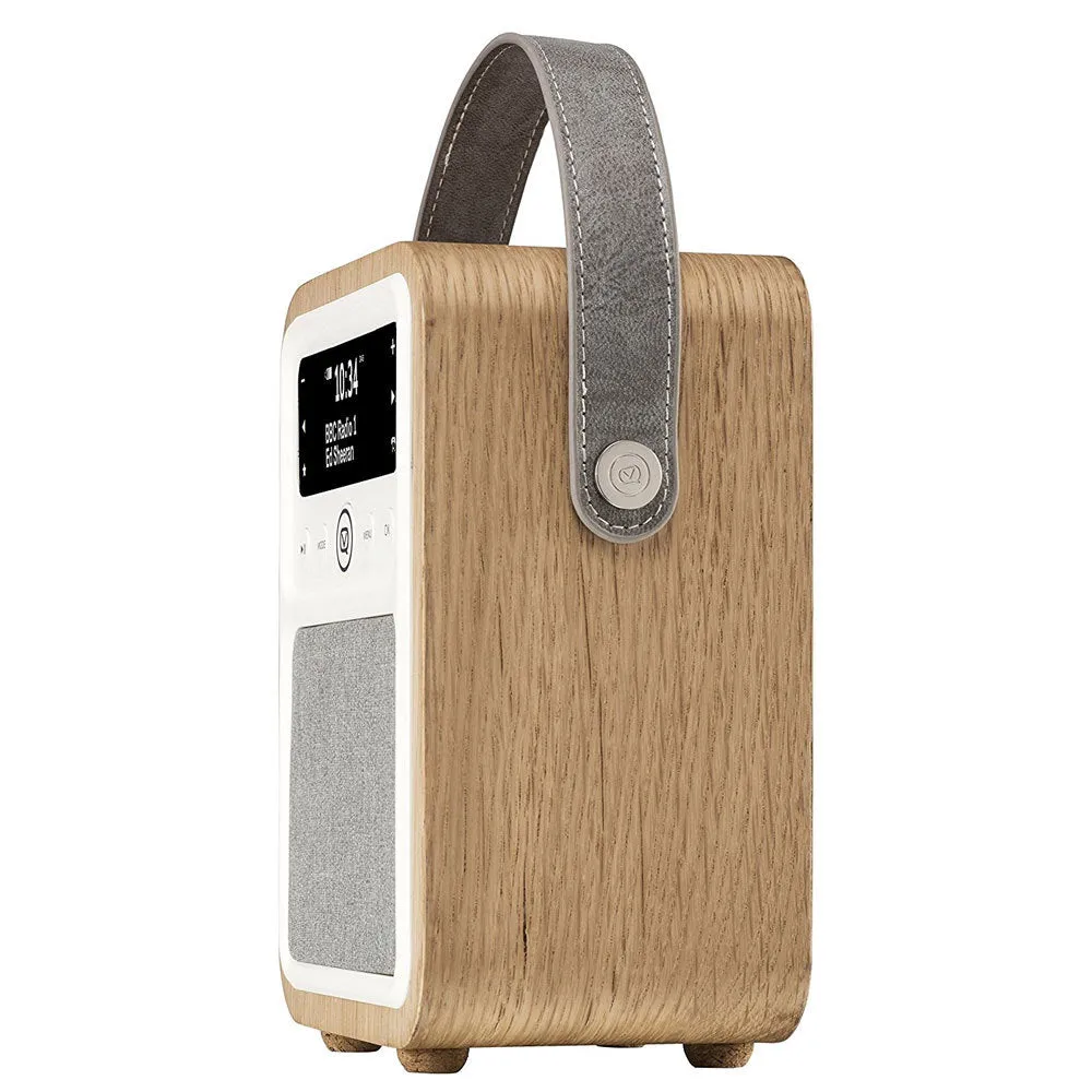 VQ Monty DAB  FM Radio Bluetooth Speaker & Alarm Clock (Oak)