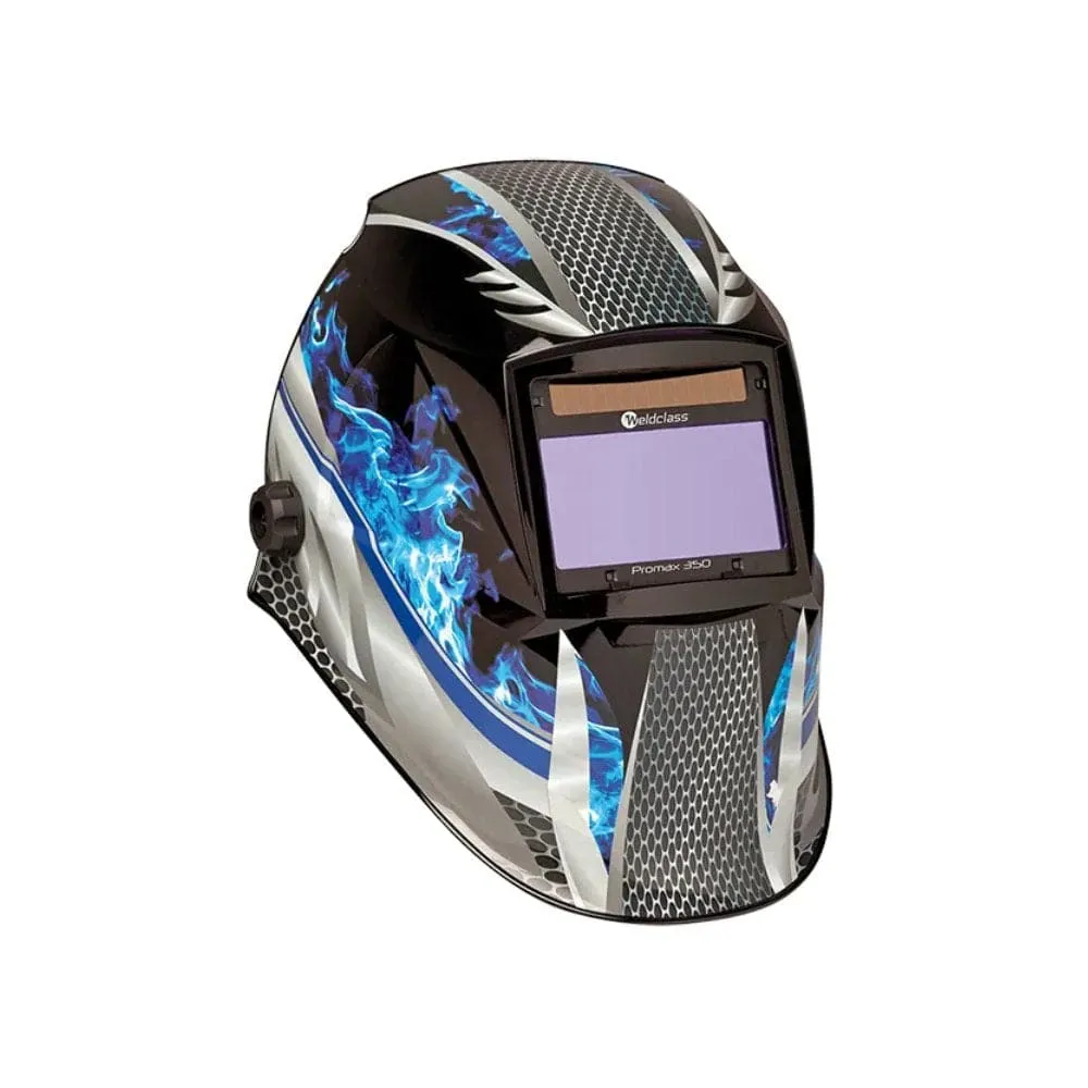 Weldclass WC-05314 PROMAX 350 Fire Metal Auto Darkening Welding Helmet