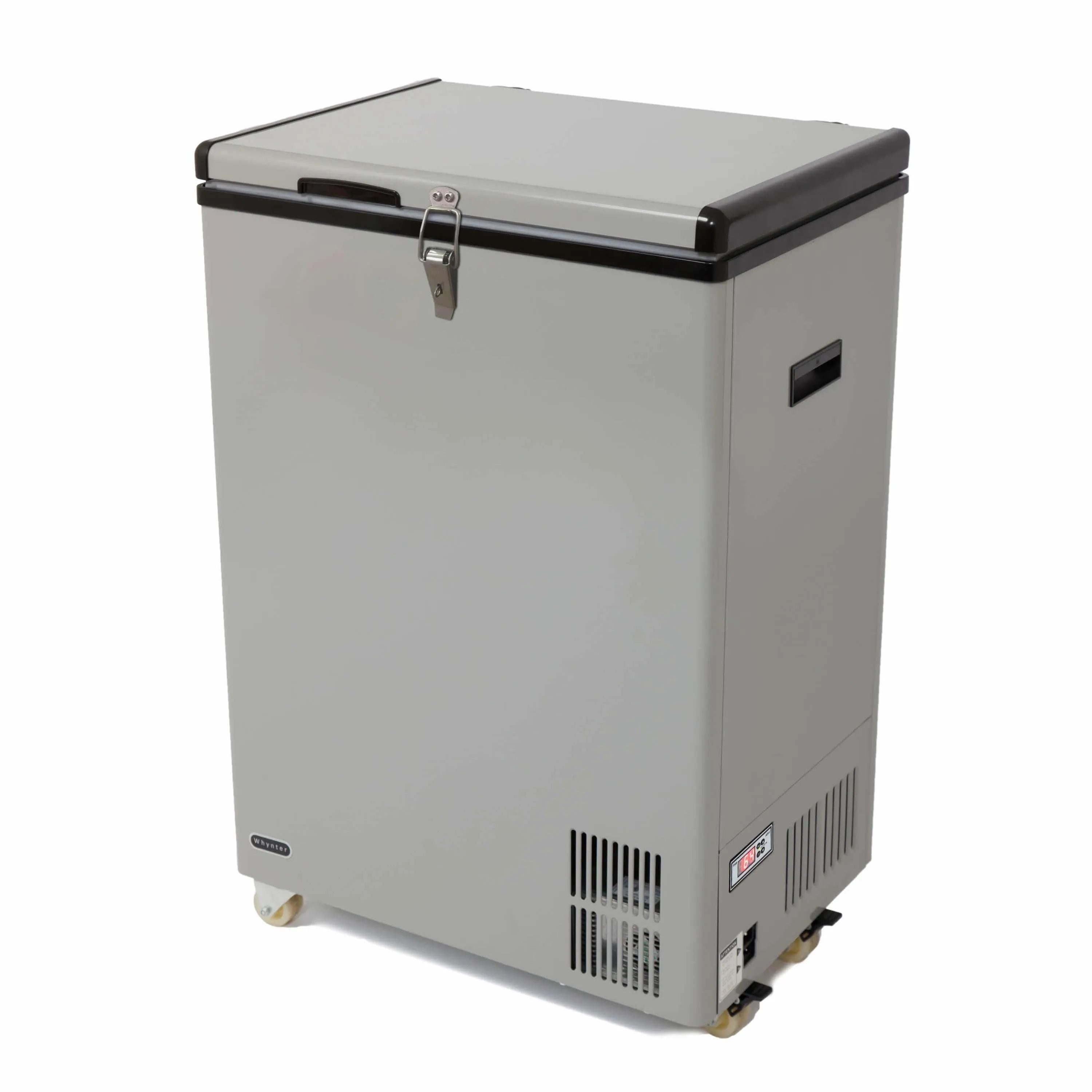 Whynter 95 Quart Portable Wheeled Freezer with Door Alert and 12v Option  FM-951GW