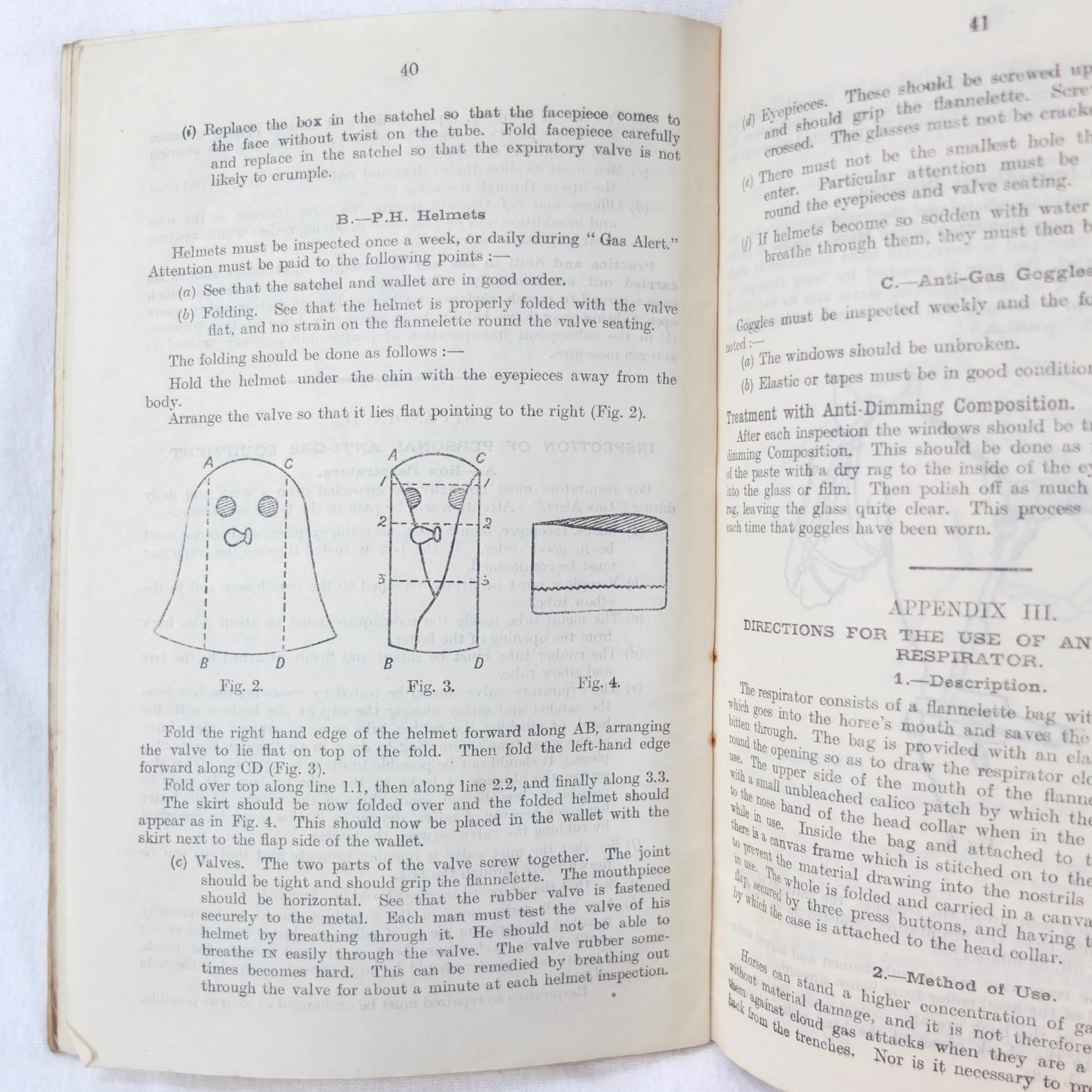 WW1 Gas Attacks Manual (1917)