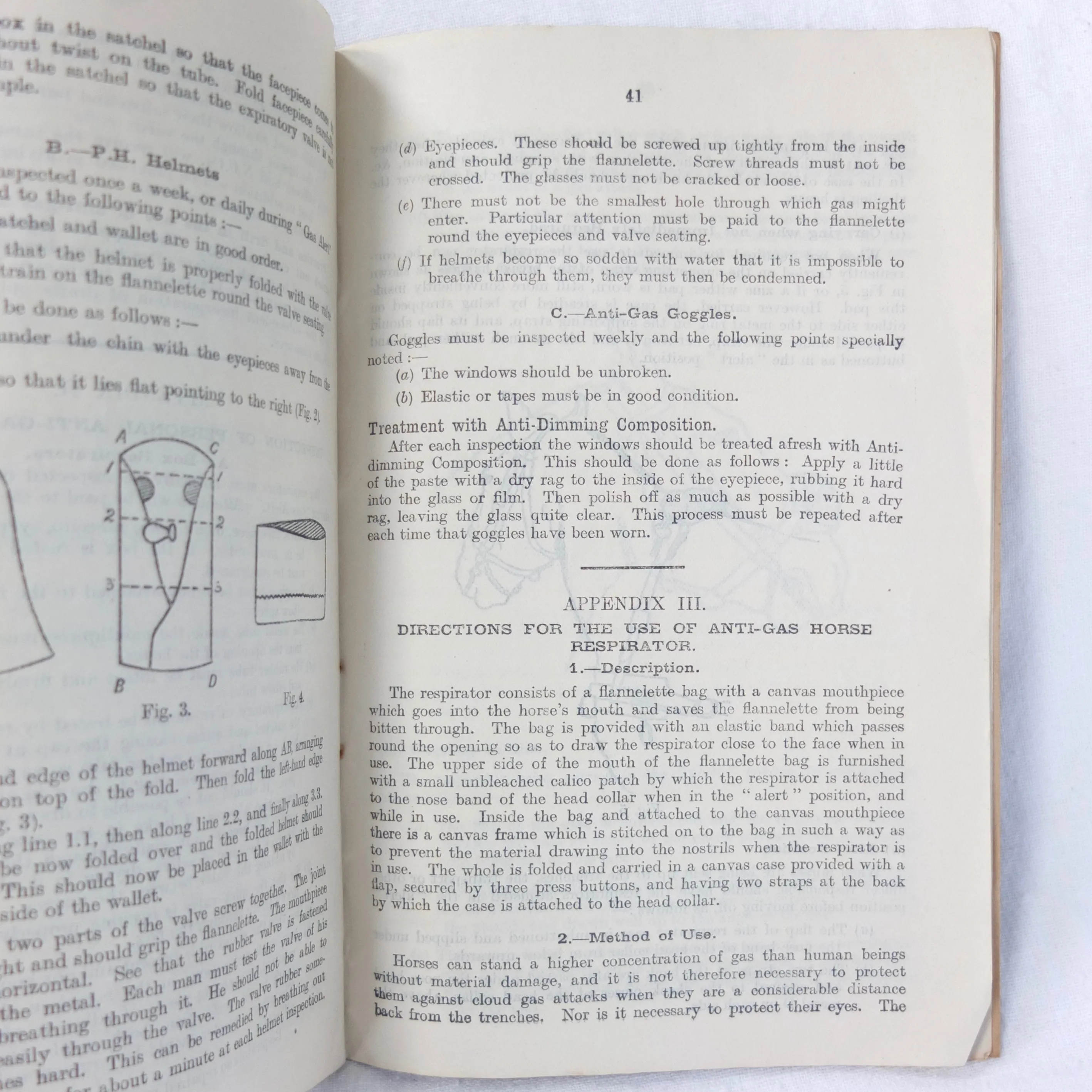 WW1 Gas Attacks Manual (1917)