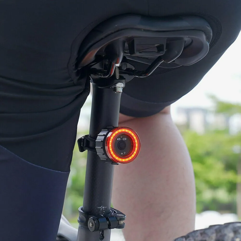 X-TIGER Bicycle Smart Auto Brake Sensing Light Waterproof LED Charging Cycling Taillight Bike Rear Light Warn Bicycle Tail light